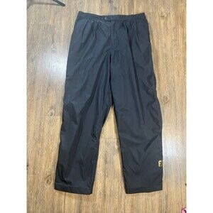 FootJoy DryJoys  Rain Pants Men’s L Black Waterproof Windproof Golf